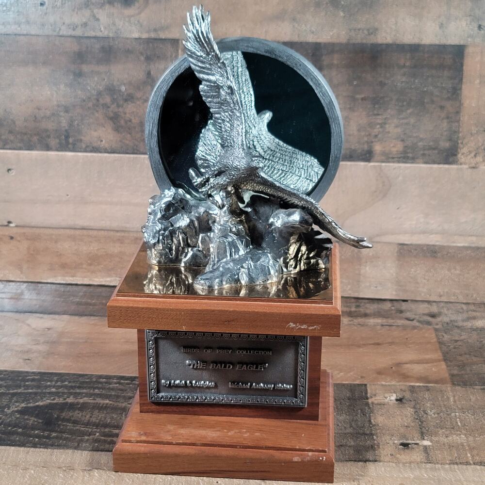 Bald Eagle Birds Of Pray Collection 1995 Sculpture